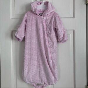 American Widgeon Faux Fur Fleece Baby Bunting Hooded 6 months